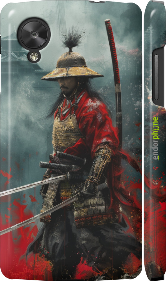 3D пластиковый глянцевый чехол Shogun для LG Nexus 5 - 6078c-57 изображение 
