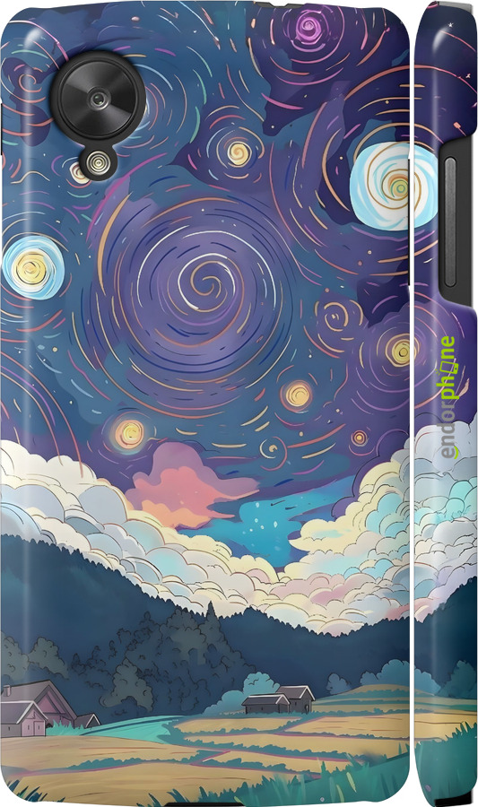 3D пластиковий глянцевий чехол Креативний арт для LG Nexus 5 - 6322c-57 изображение 