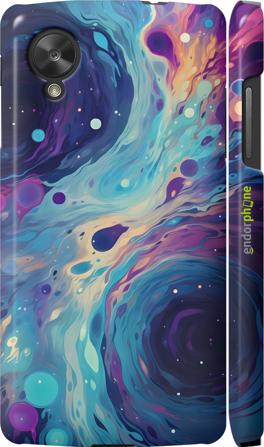 3D пластиковий глянцевий чехол Арт акварель для LG Nexus 5 - 6329c-57 изображение 