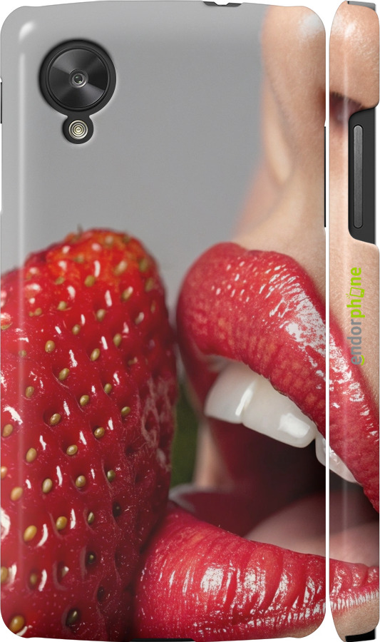 3D пластиковий глянцевий чехол Насолода для LG Nexus 5 - 6701c-57 изображение 