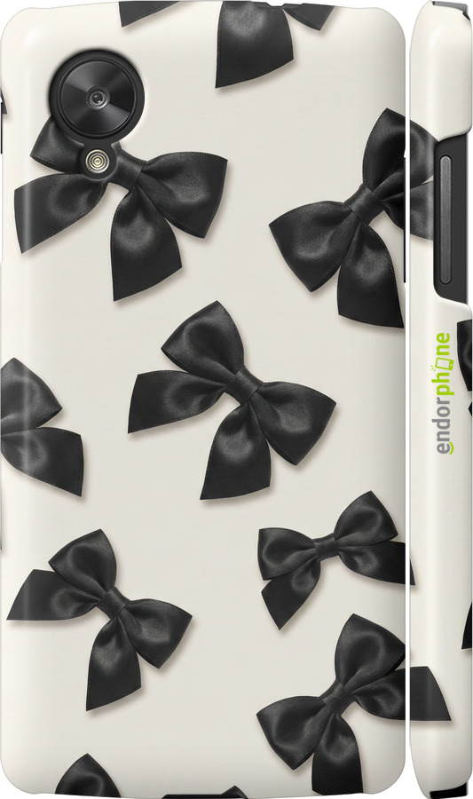 3D пластиковий глянцевий чехол Dark Coquette для LG Nexus 5 - 6765c-57 изображение 