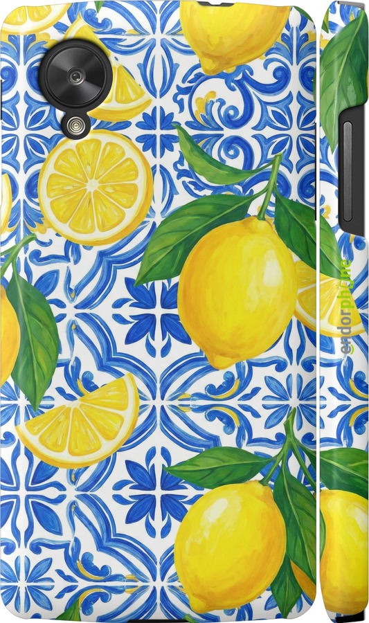 3D пластиковий глянцевий чехол Grocery Girl Italian Summer для LG Nexus 5 - 6766c-57 изображение 