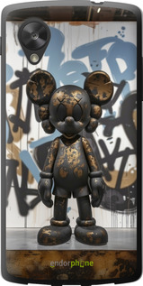 Силіконовий чехол Bronze kaws v2 для LG Nexus 5 - 6098u-57 изображение 