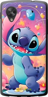 Силіконовий чехол Стич 2 для LG Nexus 5 - 6371u-57 изображение 