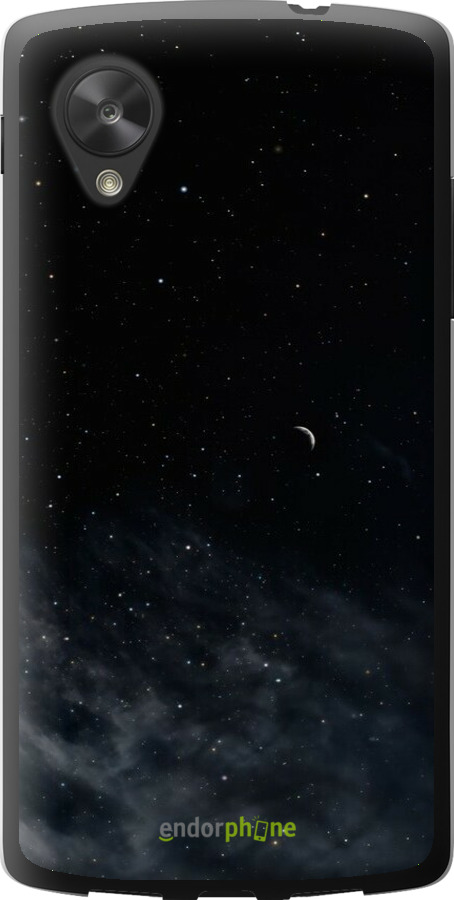 Силиконовый чехол Ночное небо для LG Nexus 5 - 6451u-57 изображение 