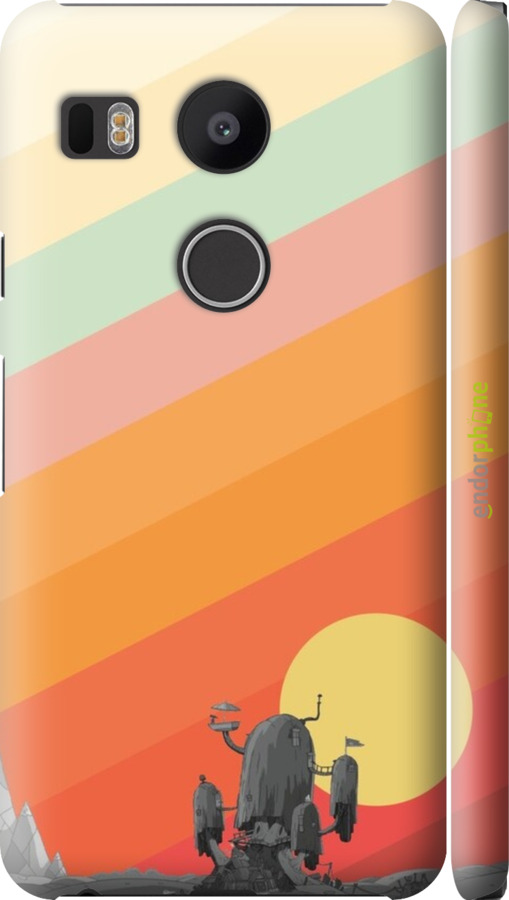 3D пластиковый глянцевый чехол № 5420 для LG Nexus 5X H791 - 5420c-150 изображение 