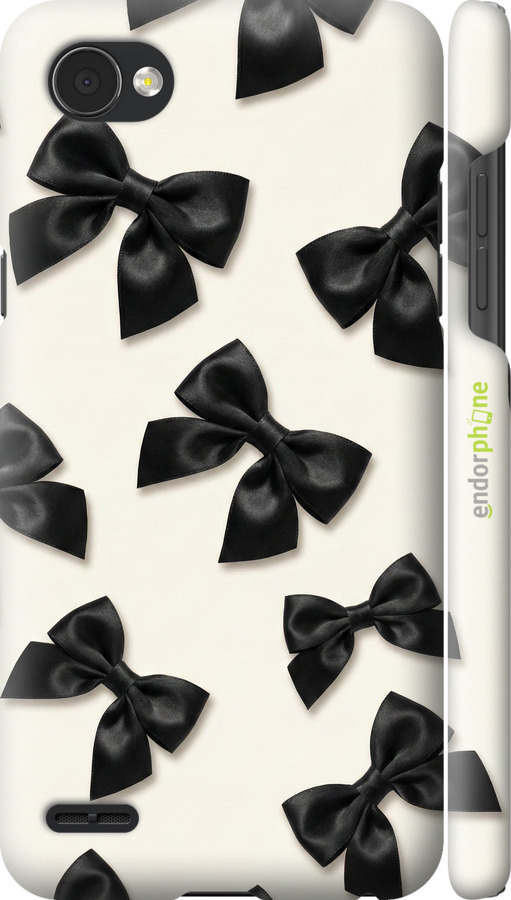 3D пластиковий матовий чехол Dark Coquette для LG Q6 - 6765m-1094 изображение 