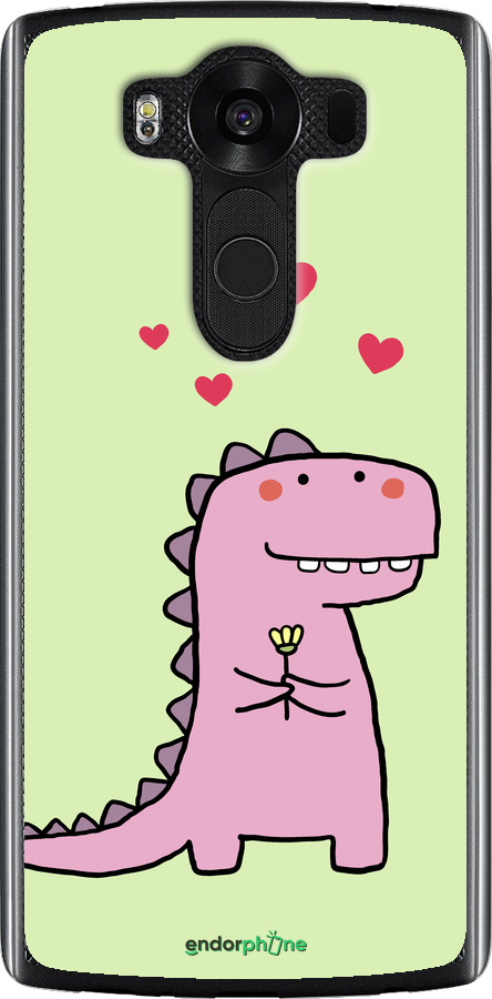 

Custodia in Silicone " drago per lei" for LG V10 H962, Nero
