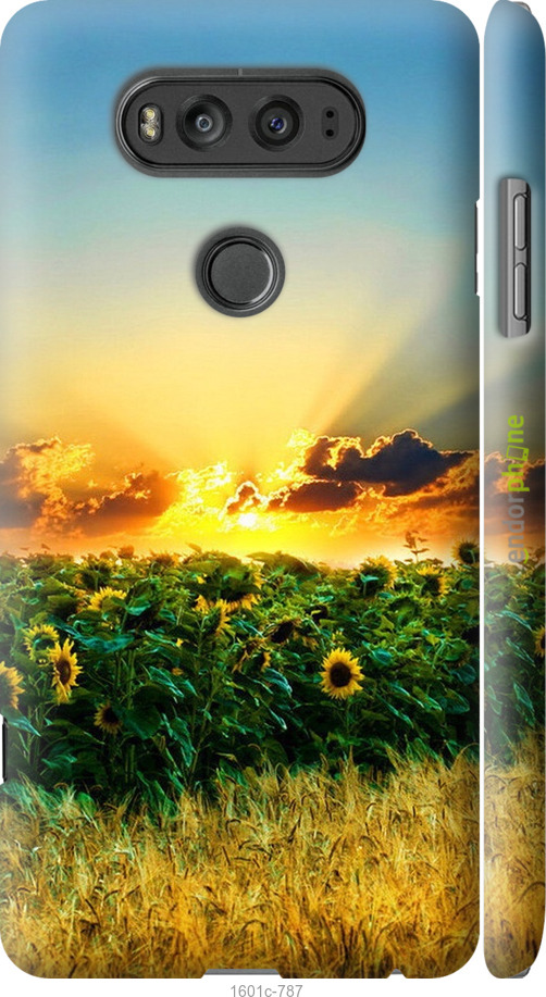 

3D пластиковий матовий чохол "Україна" для LG V20