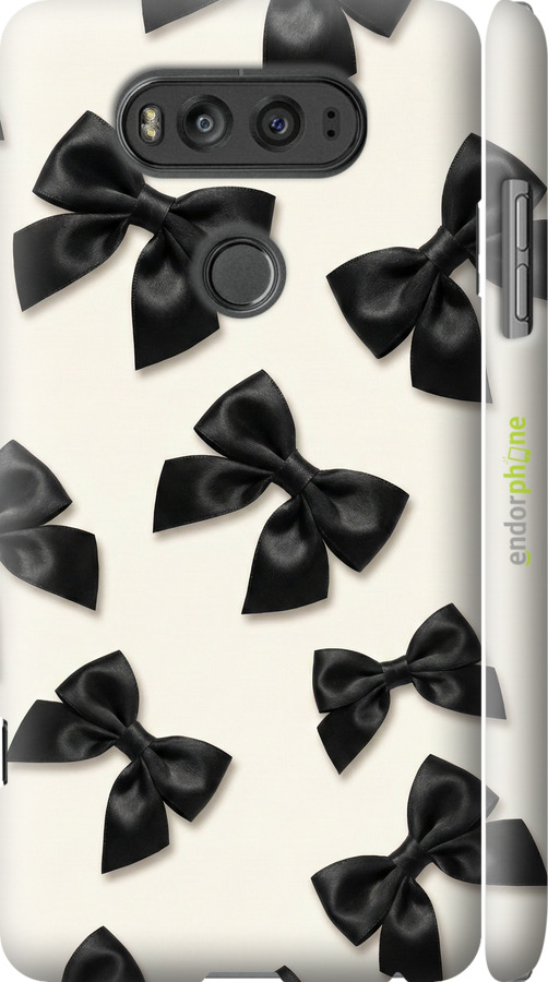 3D пластиковий матовий чехол Dark Coquette для LG V20 - 6765m-787 изображение 