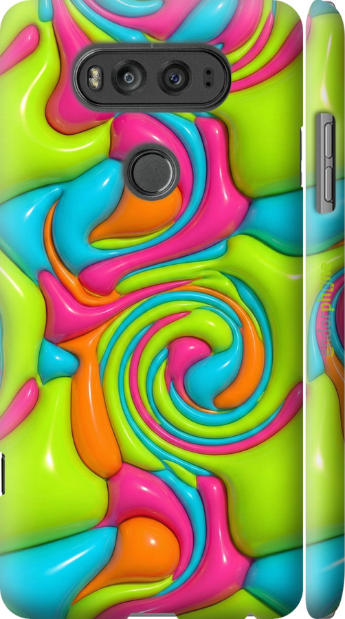 3D пластиковий матовий чехол Y2K Jelly Dream для LG V20 - 6780m-787 изображение 