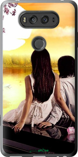 2D пластиковий чехол Sunset для LG V20 - 6607t-787 изображение 