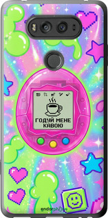 2D пластиковый чехол 'Y2K Aesthetic Retro Pet: Годуй мене кавою' для LG V20 изображение 6