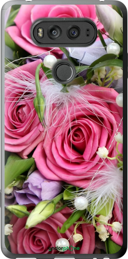 

Силіконовий чохол "Ніжність" для LG V20, Рожевий