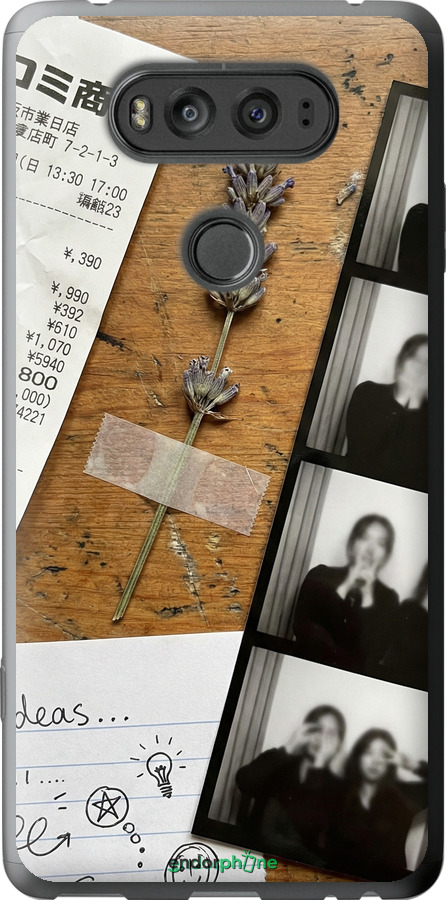 2D пластиковый чехол Aesthetic Scrapbook Collage для LG V20 - 6773t-787 изображение 