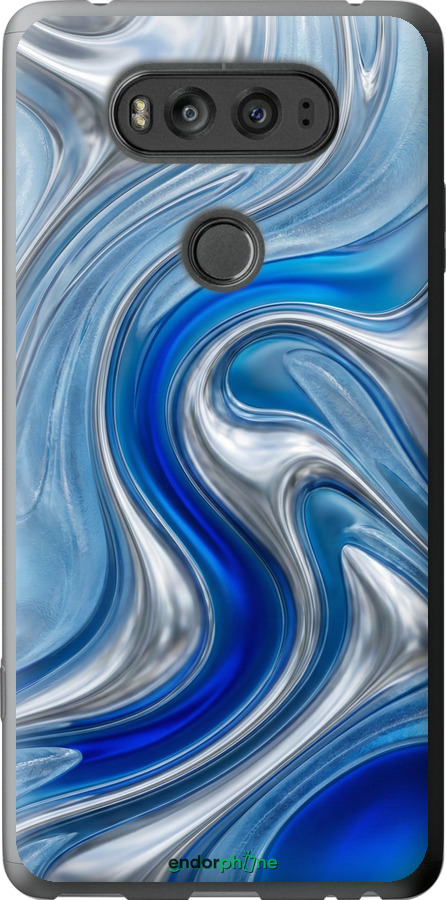 2D пластиковий чехол Liquid Chrome для LG V20 - 6781t-787 изображение 