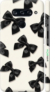 3D пластиковый матовый чехол Dark Coquette для LG V40 ThinQ - 6765m-1577 изображение 