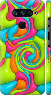 3D пластиковый матовый чехол Y2K Jelly Dream для LG V40 ThinQ - 6780m-1577 изображение 