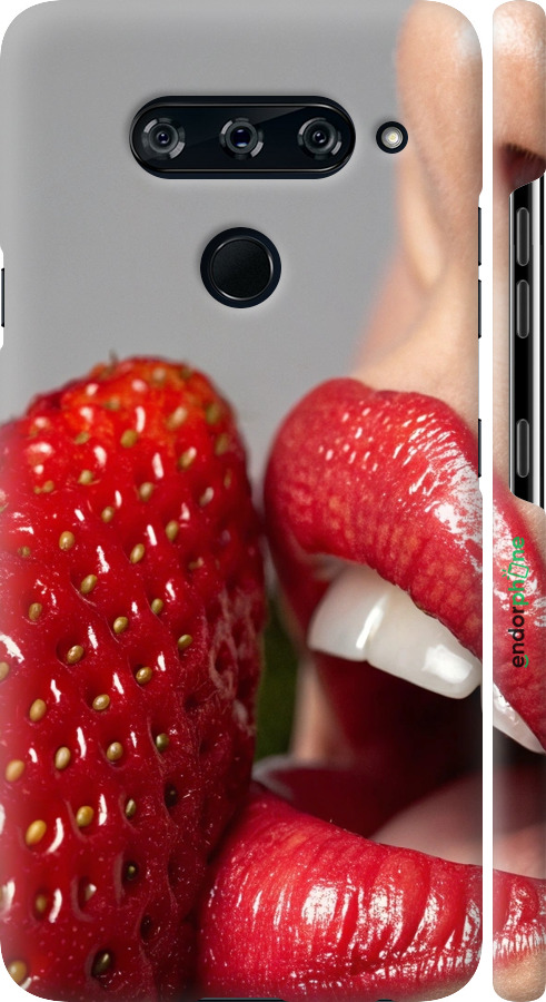 3D пластиковый матовый чехол Наслаждение для LG V40 ThinQ - 6701m-1577 изображение 