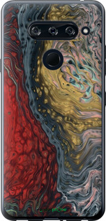 2D пластиковый чехол С изображением абстрактной живописи для LG V40 ThinQ - 6530t-1577 изображение 