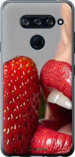 2D пластиковый чехол Наслаждение для LG V40 ThinQ - 6701t-1577 изображение 