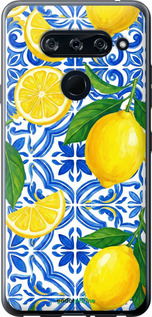 2D пластиковый чехол Grocery Girl Italian Summer для LG V40 ThinQ - 6766t-1577 изображение 