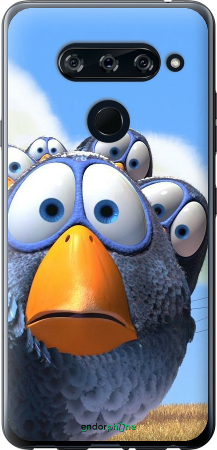2D пластиковий чехол Angry Birds для LG V40 ThinQ - 6008t-1577 изображение 