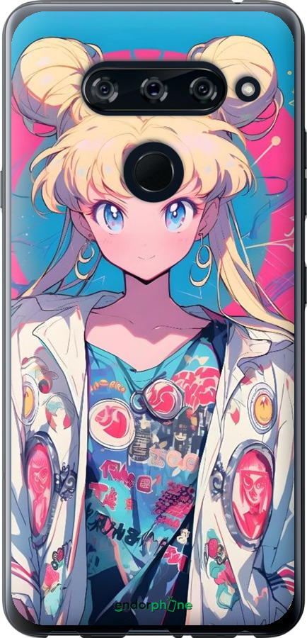 2D пластиковый чехол Сейлор Мун 2 для LG V40 ThinQ - 6351t-1577 изображение 