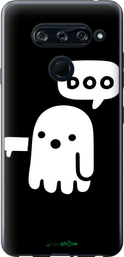 2D пластиковий чехол Привид Несхвалення для LG V40 ThinQ - 6431t-1577 изображение 
