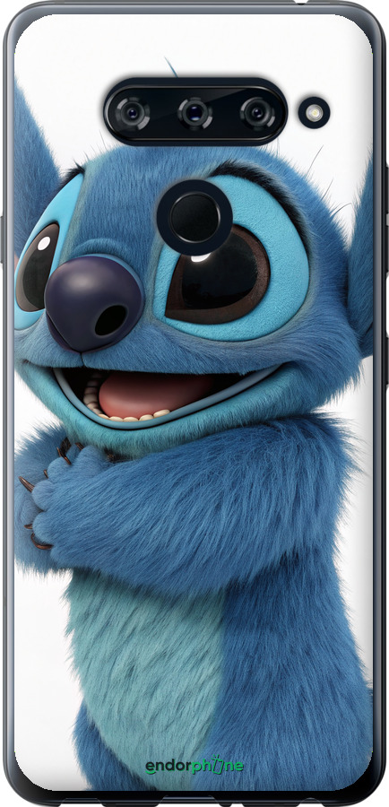 2D пластиковий чехол Стіч 1 для LG V40 ThinQ - 6686t-1577 изображение 