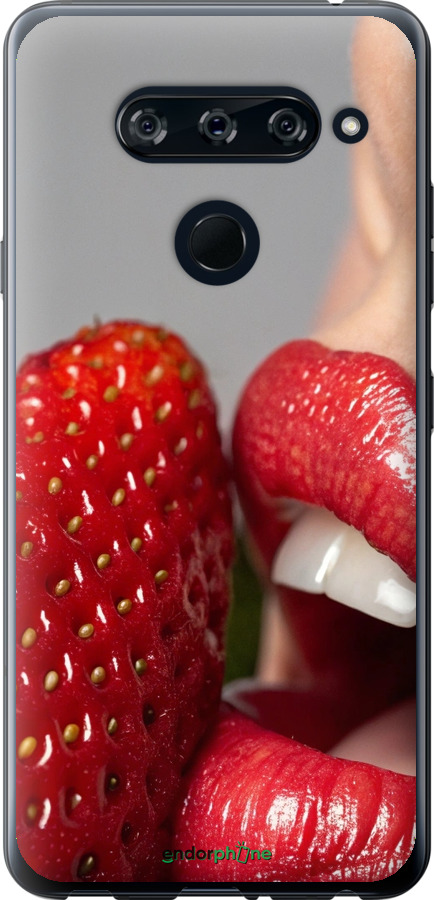 2D пластиковый чехол Наслаждение для LG V40 ThinQ - 6701t-1577 изображение 