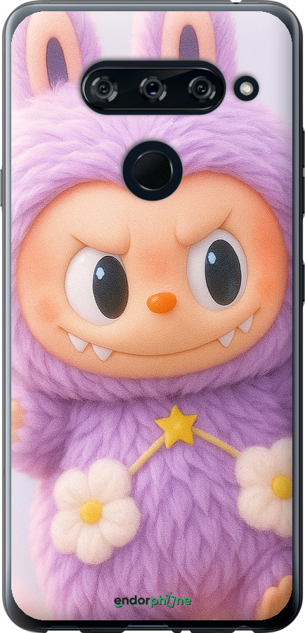 2D пластиковый чехол Лабубу для LG V40 ThinQ - 6708t-1577 изображение 