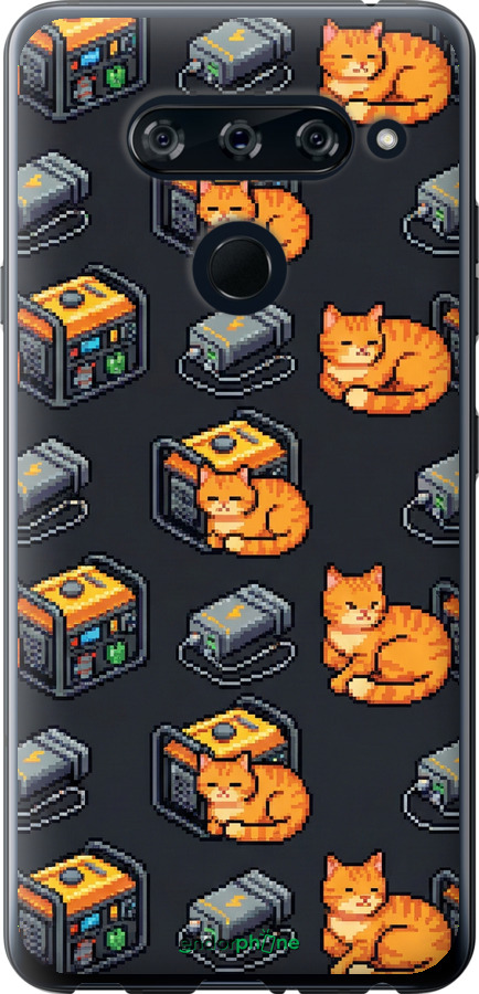 2D пластиковый чехол Autonomous Zone для LG V40 ThinQ - 6771t-1577 изображение 