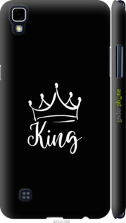 3D пластиковий матовий чехол Queen & King для нього для LG X Power K220DS - 5521m-398 изображение 