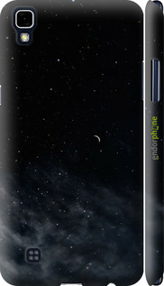 3D пластиковый матовый чехол Ночное небо для LG X Power K220DS - 6451m-398 изображение 