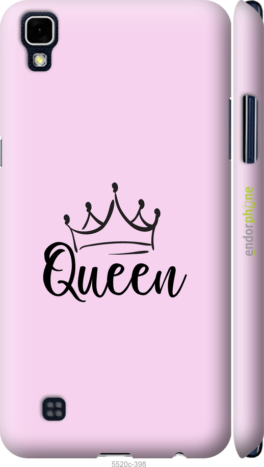 3D пластиковий матовий чехол Queen & King для неї для LG X Power K220DS - 5520m-398 изображение 