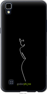 Силіконовий чехол Силует1 для LG X Power K220DS - 4590u-398 изображение 