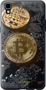 Силиконовый чехол Вулканический Bitcoin для LG X Power K220DS - 6092u-398 изображение 