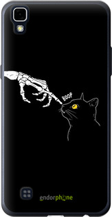 Силиконовый чехол Кошка для LG X Power K220DS - 6505u-398 изображение 
