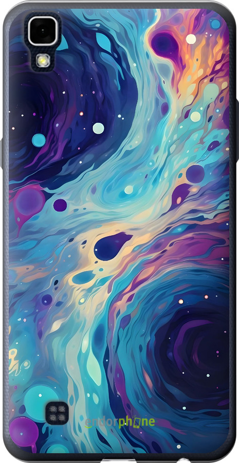 Силиконовый чехол Арт акварель для LG X Power K220DS - 6329u-398 изображение 