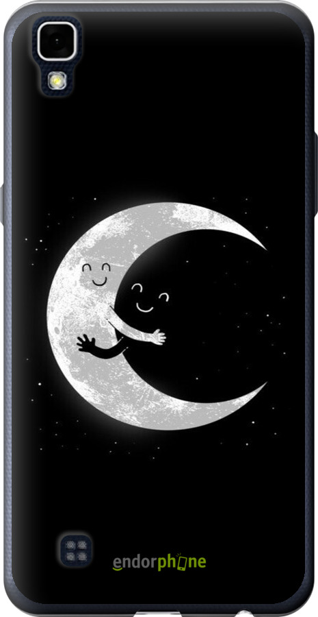 Силиконовый чехол Лунные объятия для LG X Power K220DS - 6508u-398 изображение 