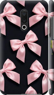 3D пластиковый матовый чехол 'Coquette Ribbons Dark Coquette' для Meizu 15 Plus изображение 1