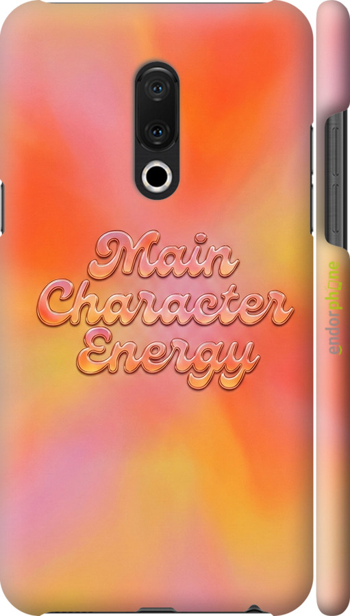 3D пластиковый матовый чехол Aura Gradient Main Character Energy Aesthetic Y2K для Meizu 15 Plus - 6783m-1473 изображение 