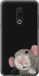 Силиконовый чехол The Peeking Rat для Meizu 15 Plus - 6442u-1473 изображение 