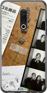 Силиконовый чехол Aesthetic Scrapbook Collage для Meizu 15 Plus - 6773u-1473 изображение 