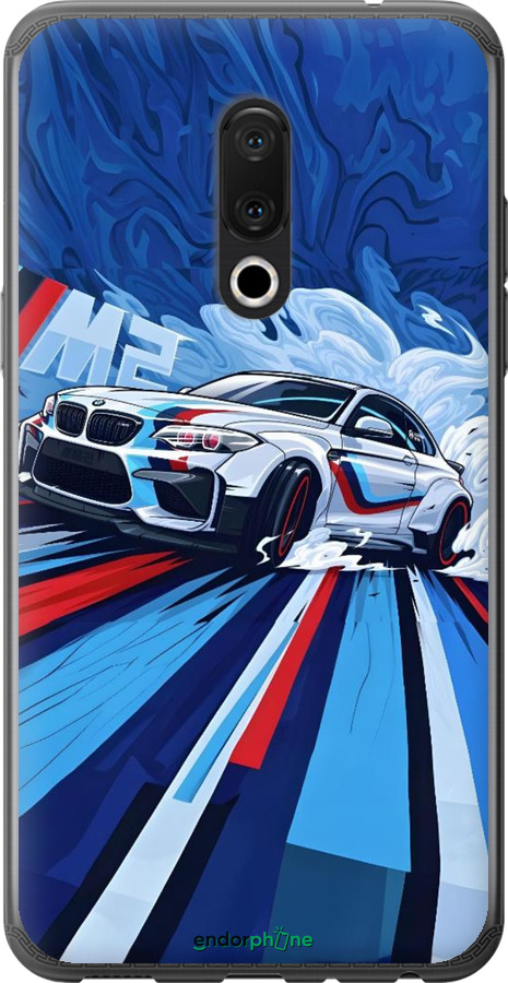 Силіконовий чехол БМВ для Meizu 15 Plus - 6292u-1473 изображение 