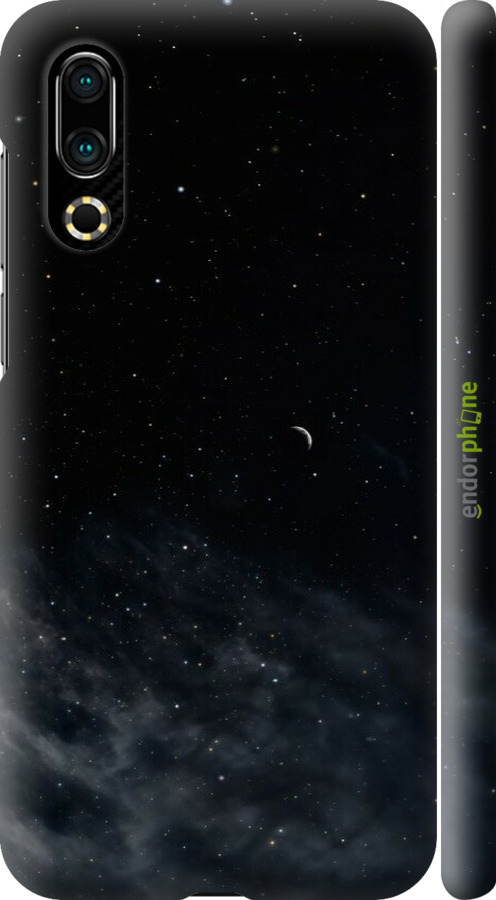 3D пластиковый матовый чехол Ночное небо для Meizu 16S - 6451m-1701 изображение 