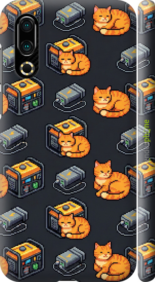 3D пластиковый матовый чехол Autonomous Zone для Meizu 16S - 6771m-1701 изображение 