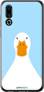 Силіконовий чехол Гусак для Meizu 16S - 6350u-1701 изображение 