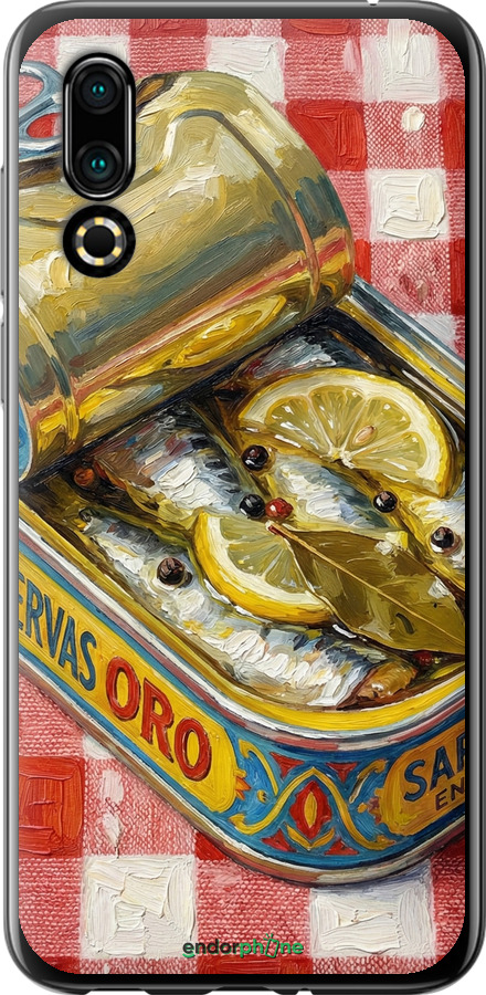 Силіконовий чехол Vintage Sardine Tin Phone для Meizu 16S - 6772u-1701 изображение 